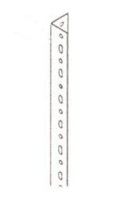 Náhradní sloupek 6,5x4,2x300 cm - sv. šedý