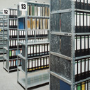 Šroubovaný regál pro archivaci