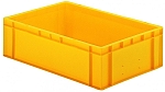 Plastová přepravka 600x400x145 mm, žlutá