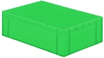 Plastová přepravka 600x400x145 mm, zelená