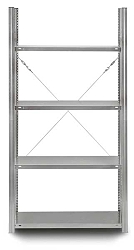 (obrázek pro) ISI-pack základní regál 100x40x200 cm , 4 police